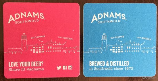 Подставка под пиво Adnams No 1