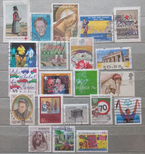 Марки. Сборный лот.