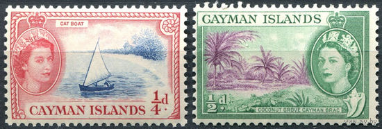 Кайманы 1953 **  2 марки (SG 148-149)