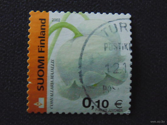 Финляндия 2002 г. Цветы.