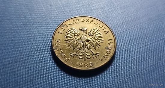10 злотых 1989. Польша.