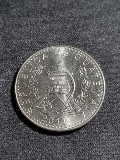Гватемала 25 сентаво 2011 Unc