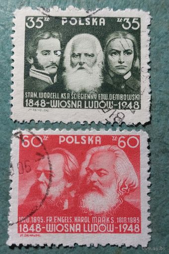 Польша 1948 100-летие Революции
