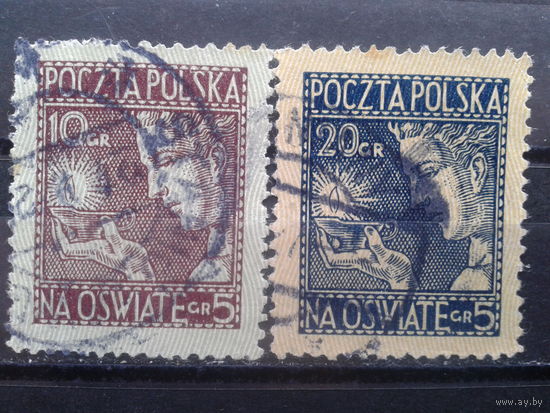 Польша, 1927. На образование, полная серия. Mi-34,0 евро гаш.
