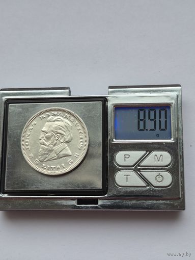 5 лит 1936 года. Литва, Первая Республика (1925 - 1938). Серебро 750. Монета не чищена. В2 45630.