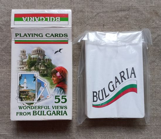 Карты игральные сувенирные Болгария