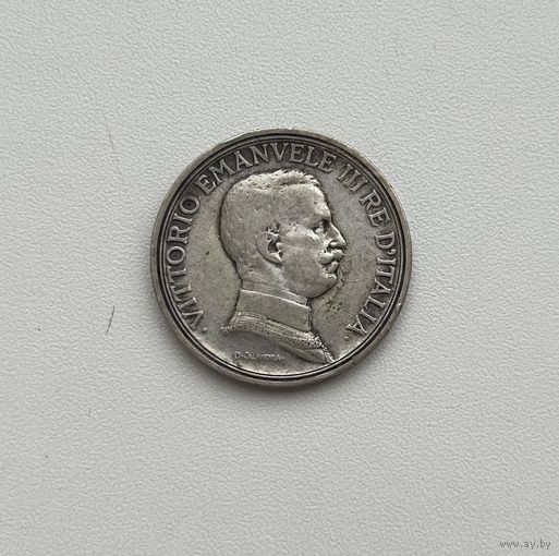 ИТАЛИЯ  2 лиры 1916 г.