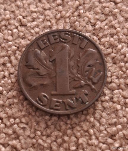 Эстония 1 сент, 1929