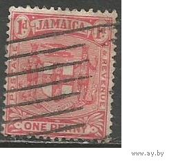 Ямайка. Национальный герб. 1904г. Mi#34.