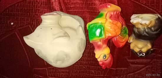 Фигурки из керамики. Цена за все.