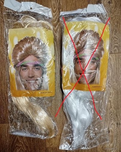 Парики - на сетке. 5 штук.