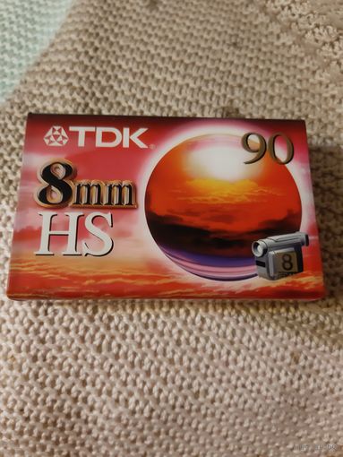 Кассета TDK HS 90. 8mm.