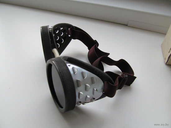 Очки защитные с круглыми стеклами СССР