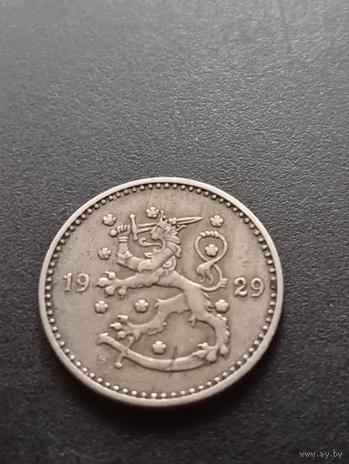Финляндия 1 марка 1929 г.