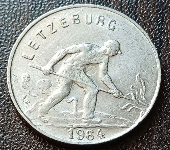 Люксембург 1 франк, 1964     ( 1-2-2 )