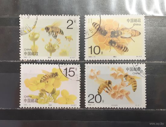 Китай. 1993 год. Фауна. Пчёлы (1444)