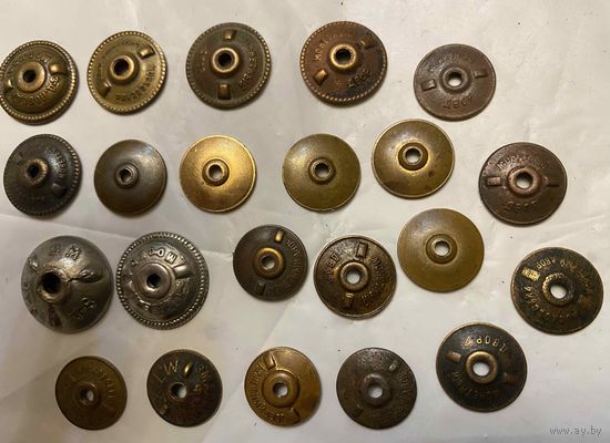 Гайки ,сборный лот тяжелых муторов , 22шт