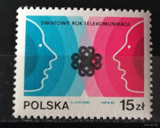 Польша 1983 Международный год телекоммуникаций