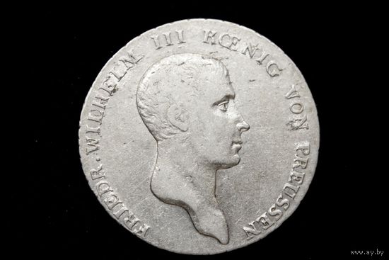 Талер 1814г. Пруссия (Германия), Фридрих Вильгельм III. Кабинетная патина!
