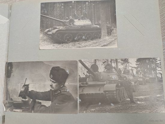 Дембельский альбом. СССР. Танкисты. 1970-е гг.