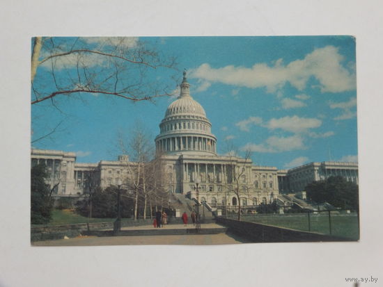 Открытка США 1972