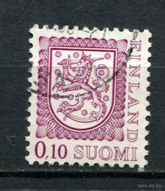 Финляндия - 1978 - Герб - [Mi. 824] - полная серия - 1 марка. Гашеная.  (Лот 166AX)