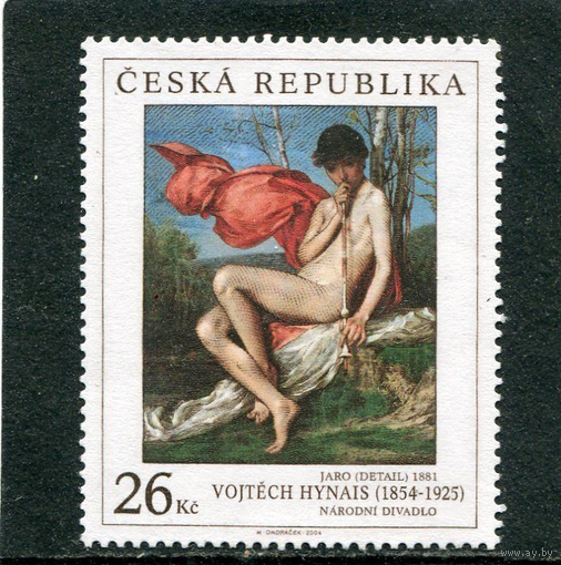 Чехия. 2004 Войтех Гинайс, чешский художник живопись **