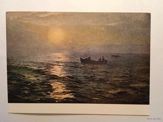 1957. Уутмаа. Ночное море