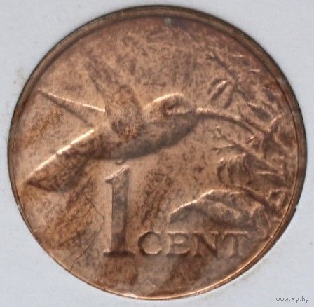 Тринидад и Тобаго 1 цент 2005 год