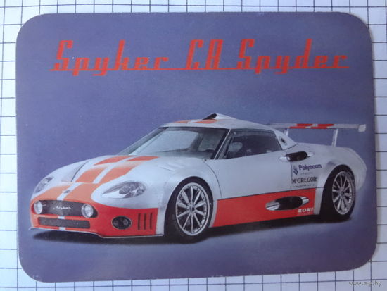 Календарик 2005 г.  Spyher CA Spyder.