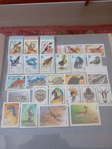 СССР сборный фауна 5 серий 80е