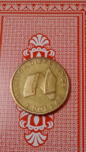 Австралия 1 доллар 2003 австралийские волонтеры