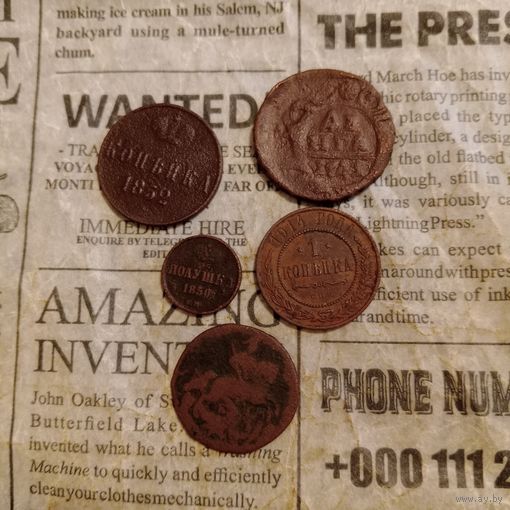 Интересные монеты РИ лот