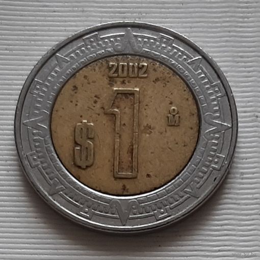 1 песо 2002 г. Мексика