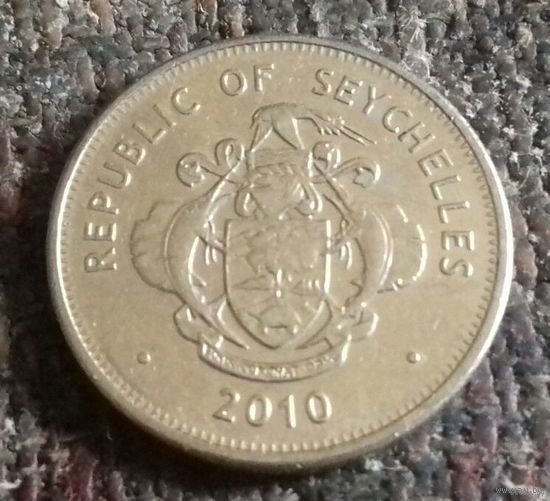 1 рупия, Сейшелы 2010 г., AU