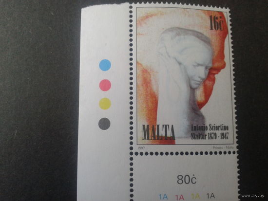 Мальта 1997 скульптура