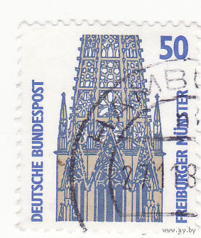 Башня Фрайбургского Мюнстера 1987 год