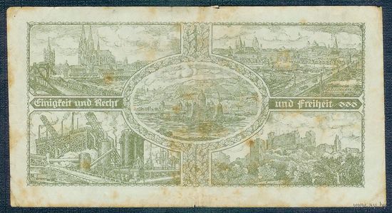 Германия 1 миллиард 1923 год.