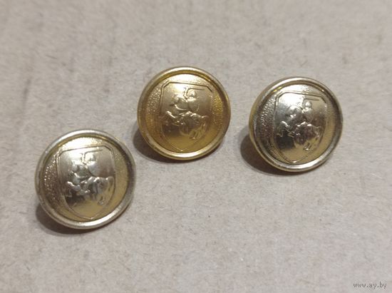 Пуговицы РБ обр 92г ( золотистого цвета)