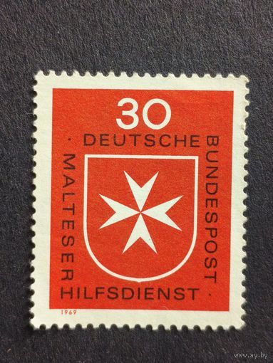 Германия 1969. Мальтийская организация по оказанию помощи. Полная серия