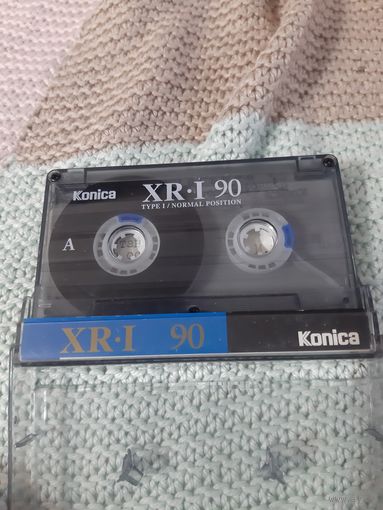 Кассета Konica XR-I 90. Сябры. Инна Афанасьева и В Дайнеко.