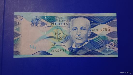 Барбадос 2 доллара 2013