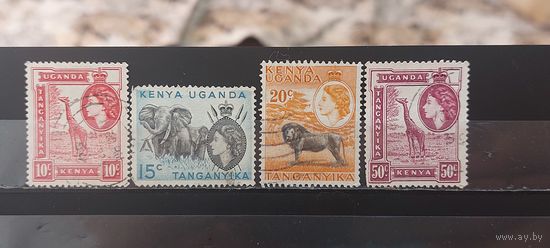 РАСПРОДАЖА. КЕНИЯ, УГАНДА, ТАНГАНИКА 1954г. Гаш.