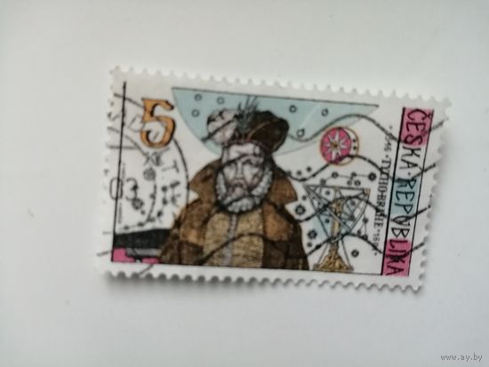 Чехия 1996. 450-летие со дня рождения Тихо Браге(1546-1601). Полная серия