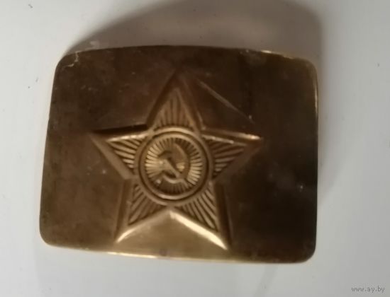 Пряжка СА латунь