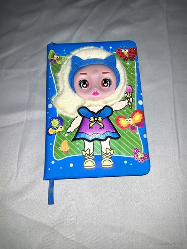 Подарочный блокнот 3D для девочки