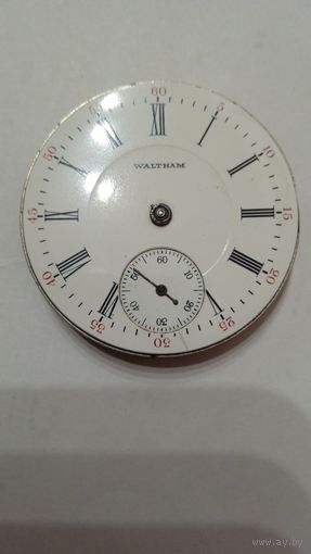 Механизм карманных часов Waltham