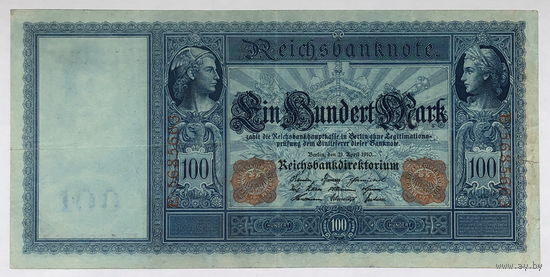 100 марок 1910