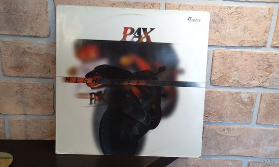 Pax - High Speed EP