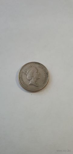 Великобритания 5 пенсов 1991